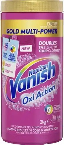 BIG W Vanish Napisan Gold Multi Power Stain Remover Powder 2kg offer