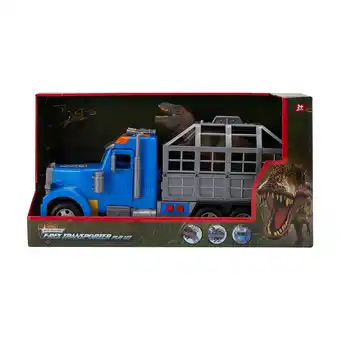Kmart Action hero series t-rex transporter play set offer
