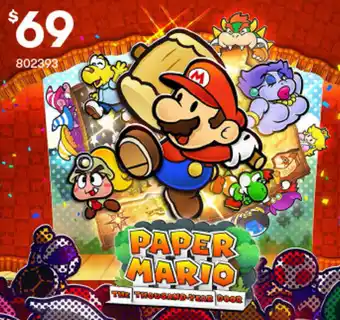 BIG W PAPER MARIO offer