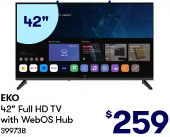 BIG W EKO 42" Full HD TV with WebOS Hub offer