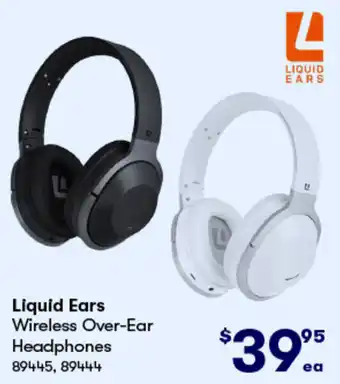 BIG W Liquid Ears Wireless Over-Ear Headphones offer