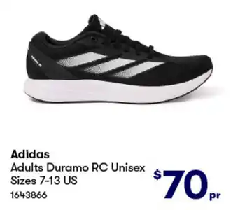 BIG W Adidas Adults Duramo RC Unisex Sizes 7-13 US offer