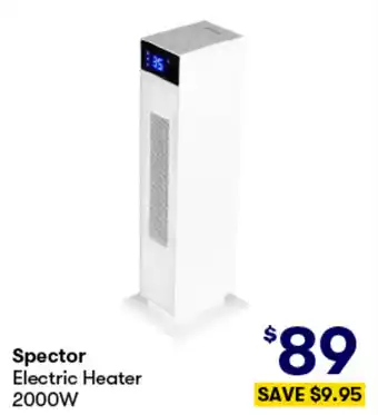 BIG W Spector Electric Heater 2000W offer