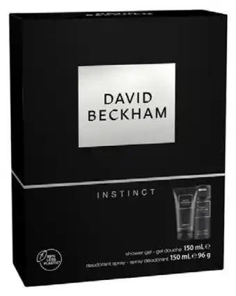 BIG W David beckham deodorant and shower gel set offer