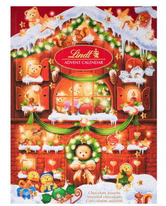 BIG W Lindt teddy advent calendar 172g offer