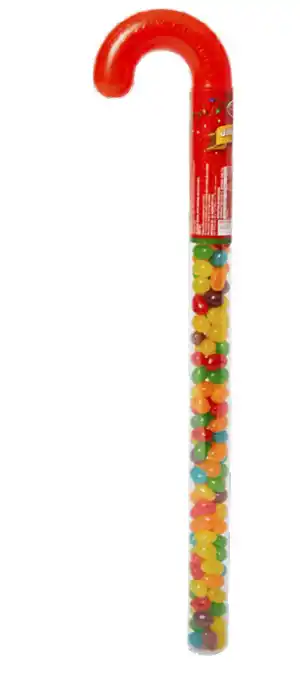 BIG W Candy cane with jelly beans 110g offer