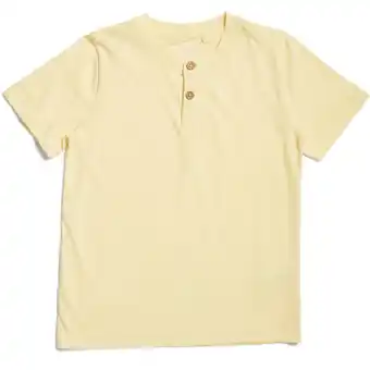 BIG W K-d organic henley tee sizes 1 -7 offer