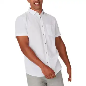 BIG W Allgood. short sleeve linen shirt sizes s-3xl offer