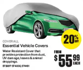 SuperCheap Auto COVERALL Essential Vehicle Covers offer