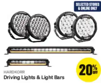 SuperCheap Auto HARDKORR Driving Lights & Light Bars offer