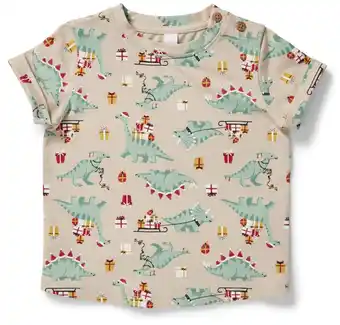 BIG W Dymples tee stretch dino sizes 000-2 offer
