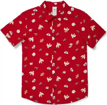 BIG W Big w kids christmas printed organic cotton shirt sizes 8-16 offer