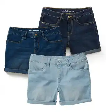 BIG W The 1964 denim co. womens stretch denim shorts sizes 6-18 offer