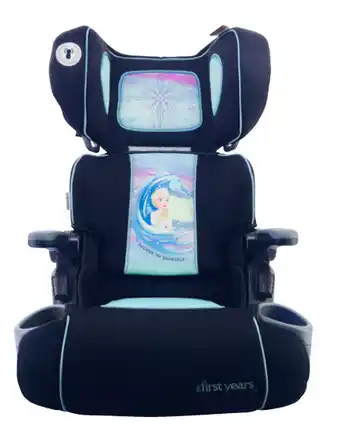 BIG W The first years licensed car booster seat adjustable headrest - disney frozen offer
