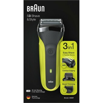 BIG W Braun series 3 shave & style 3-in-1 shaver - 300bt offer
