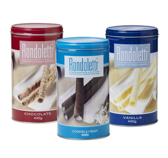 BIG W Rondoletti wafer varieties 400g offer