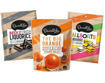 BIG W Darrell lea mini bites or assorted licorice 150g-260g offer