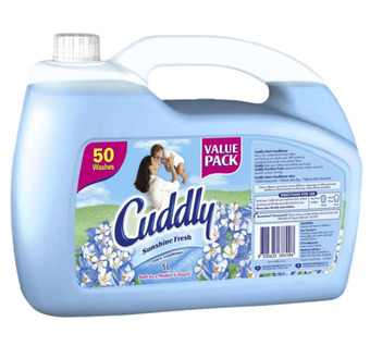 BIG W Cuddly fabric softener 5-litre offer