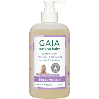 Gaia natural baby sleeptime wash 500ml