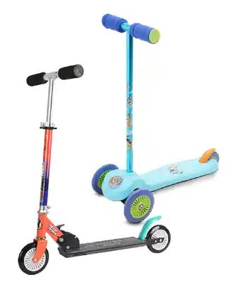BIG W Assorted character scooters offer