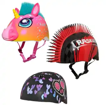 BIG W Raskullz and krash assorted helmets offer