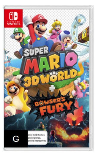 BIG W Nintendo switch super mario 3d world + bowser’s fury offer