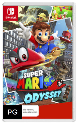 BIG W Nintendo switch super mario odyssey offer