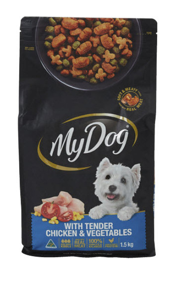 BIG W My dog dry dog food varieties 1.5kg offer