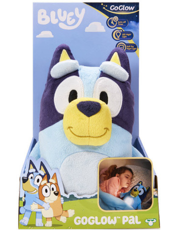 BIG W Bluey light up go-glow cuddle pal offer