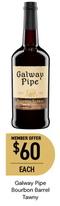 Galway Pipe Bourbon Barrel Tawny