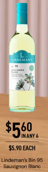 Dan Murphy's Lindeman's Bin 95 Sauvignon Blanc offer