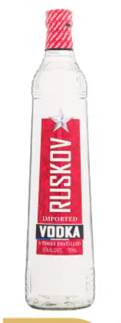 Dan Murphy's Ruskov Vodka 700mL offer