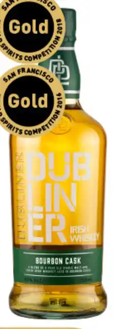 Dan Murphy's Dubliner Irish Whiskey 700mL offer