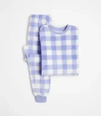 Target Checkered Fleece Pyjama Set offer