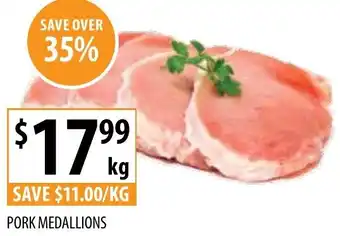 Supabarn PORK MEDALLIONS offer