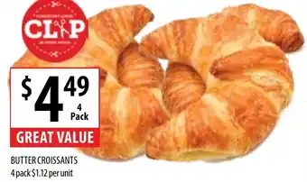 Supabarn BUTTER CROISSANTS 4 pack offer