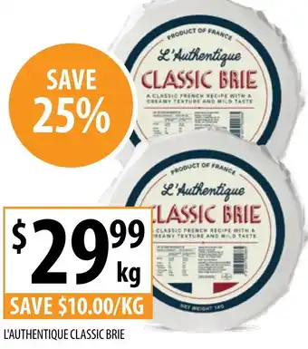 Supabarn L'AUTHENTIQUE CLASSIC BRIE offer