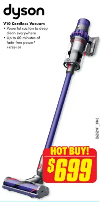 The Good Guys dyson V10 Cordless Vacuum offer