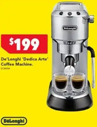 Harvey Norman De'Longhi 'Dedica Arte' Coffee Machine. offer