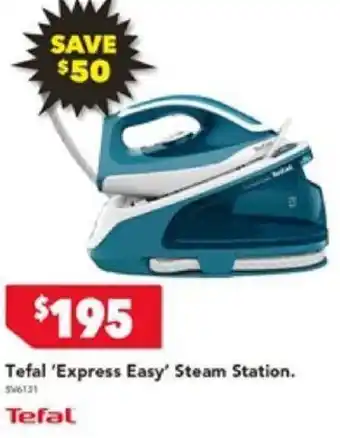 Harvey Norman Tefal 'Express Easy' Steam Station. offer