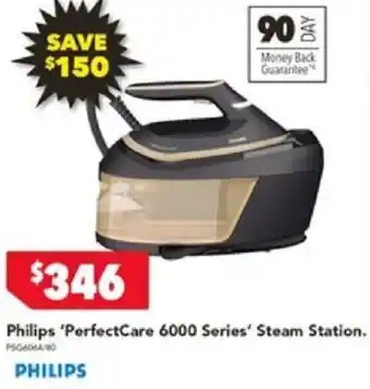 Harvey Norman Philips 'PerfectCare 6000 Series' Steam Station. offer