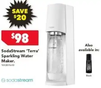 Harvey Norman SodaStream 'Terra' Sparkling Water Maker. offer