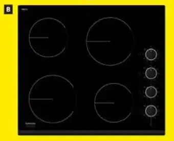 Harvey Norman Euromaid 600mm 4-Zone Ceramic Cooktop. offer