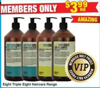 My Chemist Eight Triple Eight Haircare Range offer