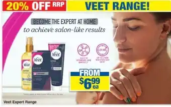 My Chemist Veet Expert Range offer