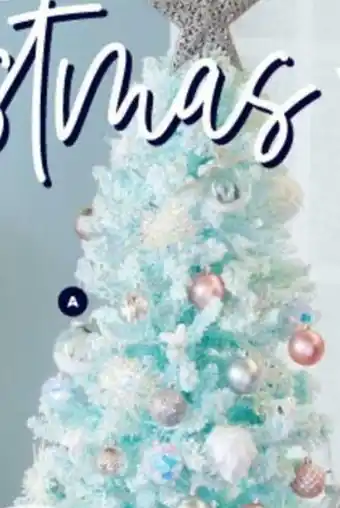 Spotlight Jolly & Joy Aqua Christmas Tree 195cm offer