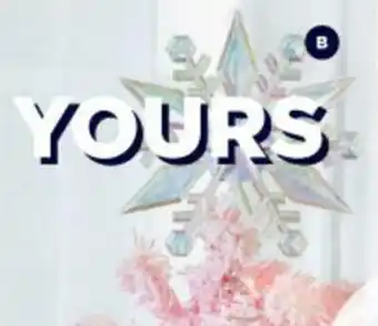 Spotlight Jolly & Joy Iridescent Snowflake Tree Topper offer