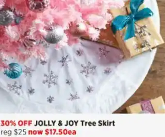 Spotlight Jolly & Joy Tree Skirt offer