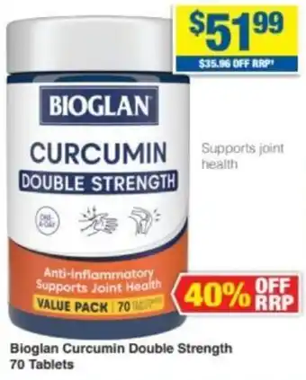 My Chemist Bioglan Curcumin Double Strength offer