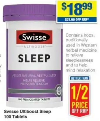 My Chemist Swisse Ultiboost Sleep offer